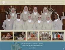 Tablet Screenshot of holyfamilysisters.us